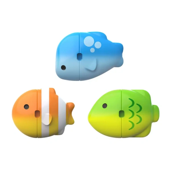 Munchkin игрушка для ванны цветные рыбки ColorMix Fish ™12+ арт  051937